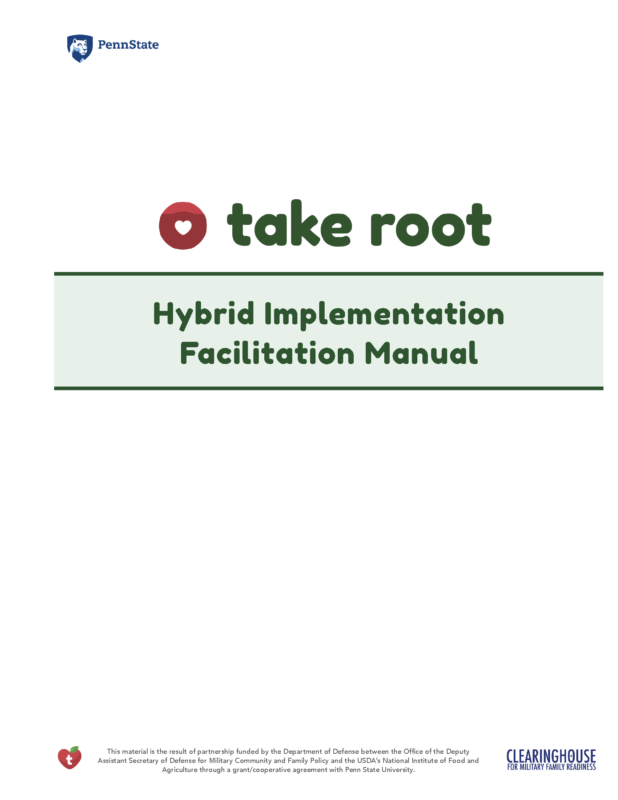 Hybrid Implementation Facilitation Manual Cover