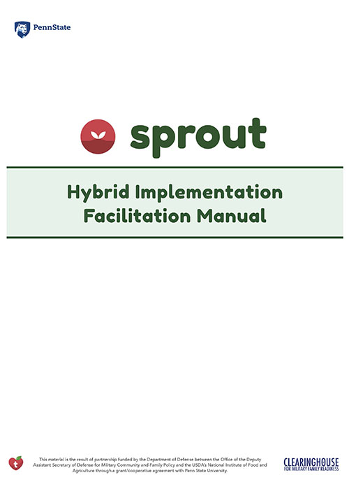 Image for Sprout Hybrid Implementation Facilitation Manual
