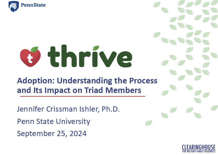 Image for Adoption: Understanding the Process and Its Impact on Triad Members